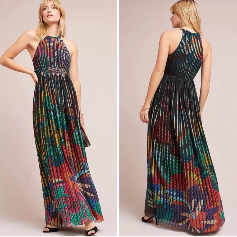 Anthropologie Geisha Designs Kalinka Maxi Dress